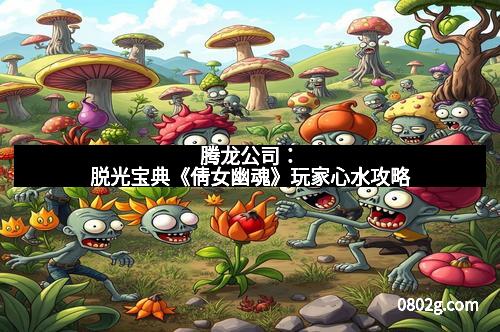 腾龙公司:脱光宝典《倩女幽魂》玩家心水攻略